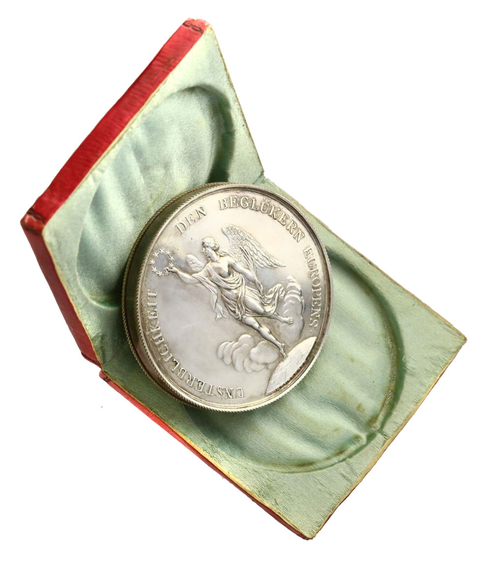 Lieblingsstück der Woche: Franz II./. - Ag-Medaille auf die Eröffnung des Wiener Kongress 1814 - 