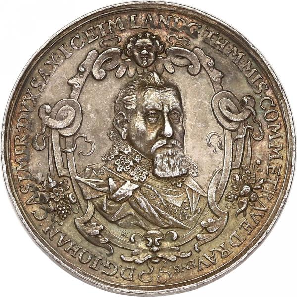 Lieblingsstück der Woche: Johann Casimir (1624 - 1633) Ag-Medaille "Auf das Konfessionsjubiläum" - 