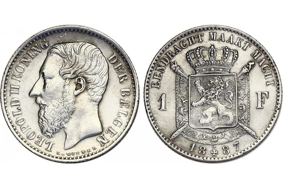 Franc 1887 KM.29.1  vz