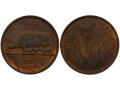 1/2 Penny 1933 "Schwein"KM.2  f.stgl.     RR