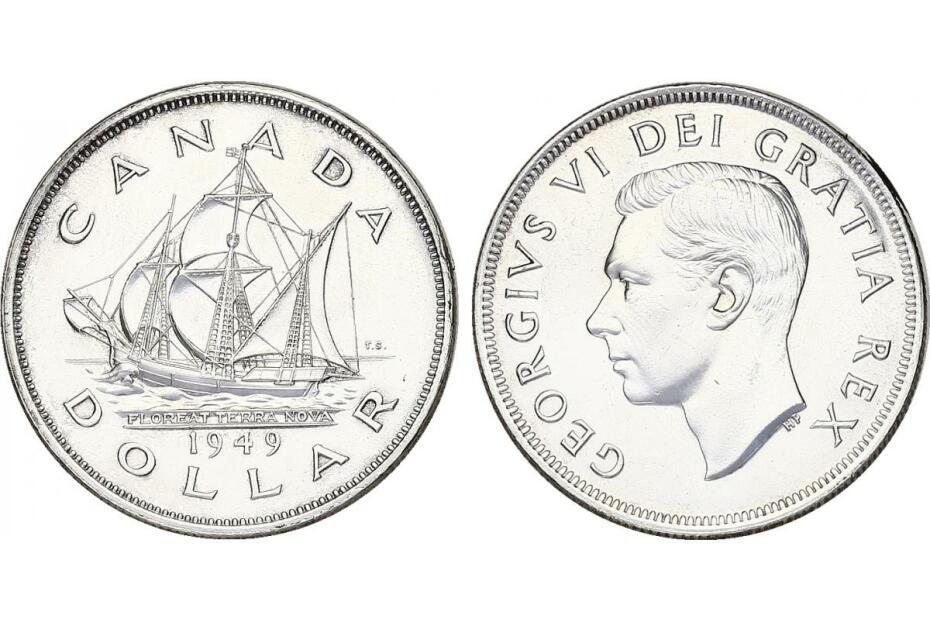 Dollar 1949 "Segelschiff" KM.47  f.stgl.
