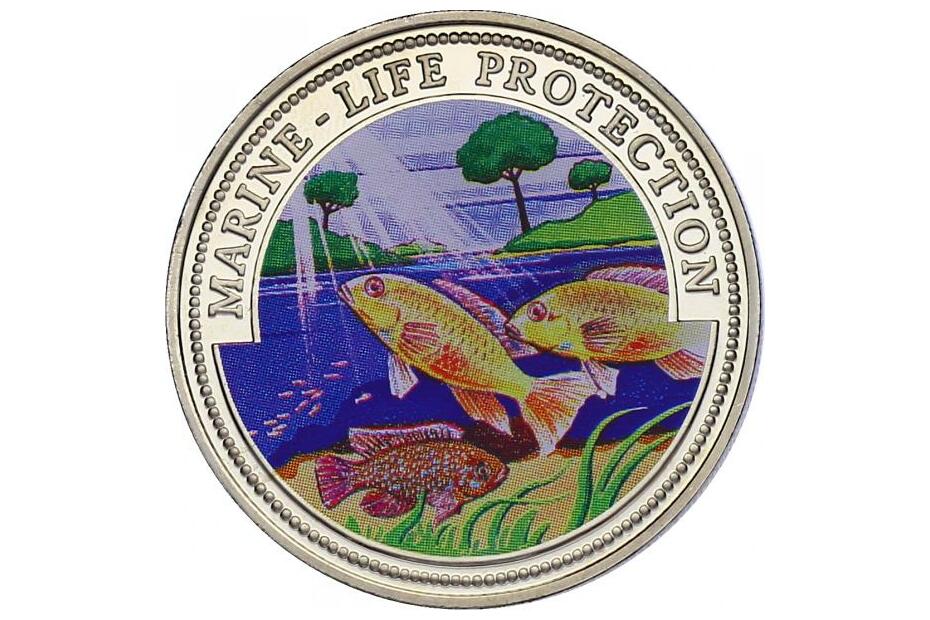 Dollar 1999 "Fische"  KM.571 pp