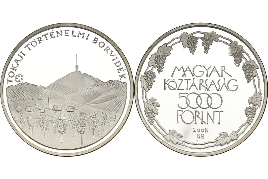 5000 Forint 2008 "Tokaj wine regioni" pp