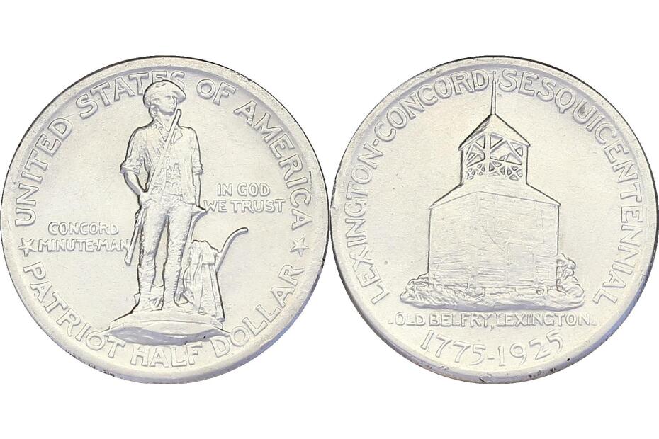 1/2 Dollar 1925 "Lexington" KM.156  f.vz