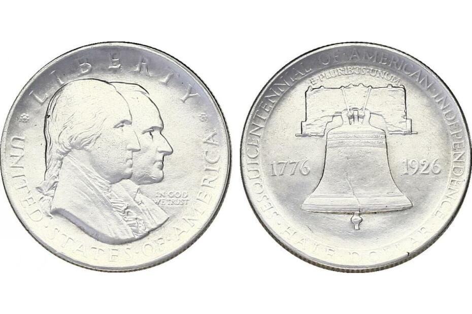 1/2 Dollar 1926 "Unabhängigkeit" KM.160  vz