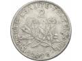 2 Francs 1898 KM.845.1  f.stgl.