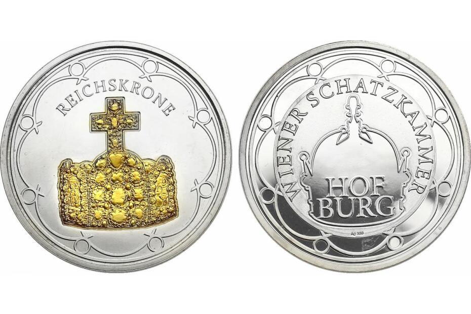Ag-Medaille o.J. "Reichskrone"