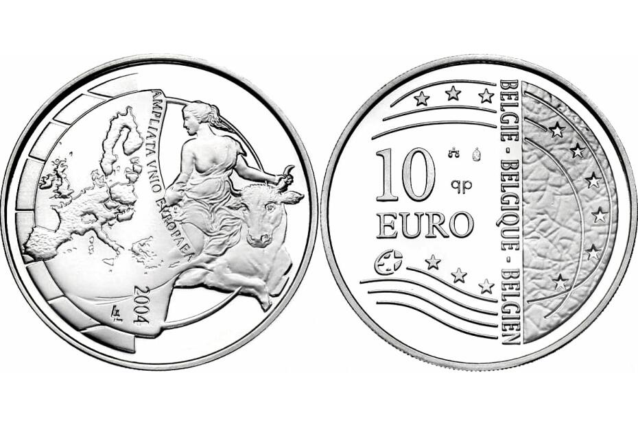 10 Euro 2004 "EU-Erweiterung/Europa"  KM.234  pp