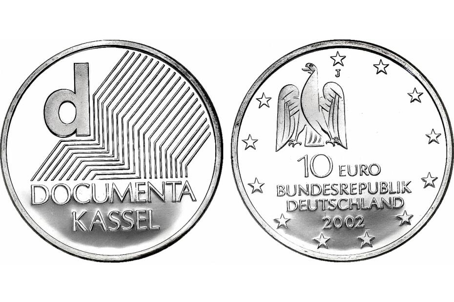 10 Euro 2002 J "Documenta Kassel" KM.217
