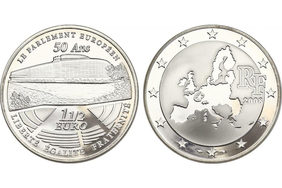 1 1/2 Euro 2008  50 J. Europ.Parlament   KM.1532 pp