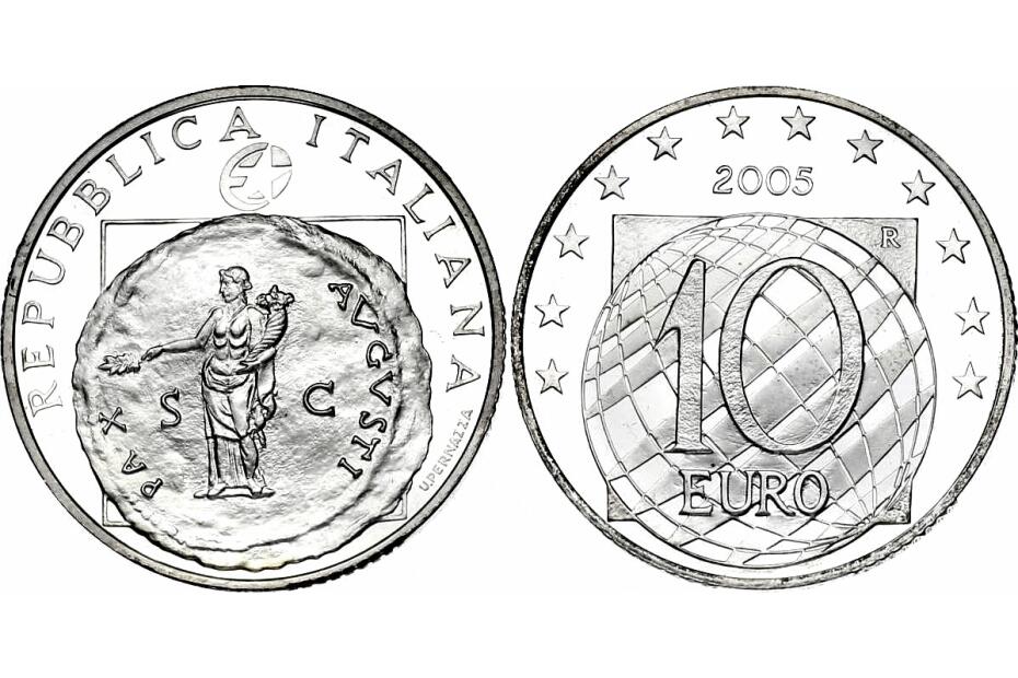 10 Euro 2005  Antike Münze KM.271 pp