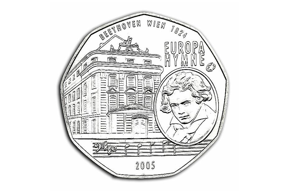 5 Euro 2005 "Europahymne" stgl.