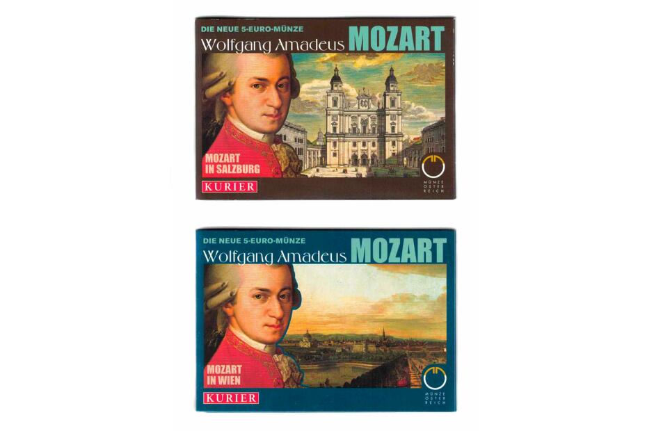 5 Euro 2006 "W. A. Mozart" hdgh. im Miniblister