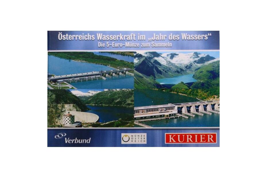 5 Euro 2003 "Wasserkraft" hdgh. im Miniblister