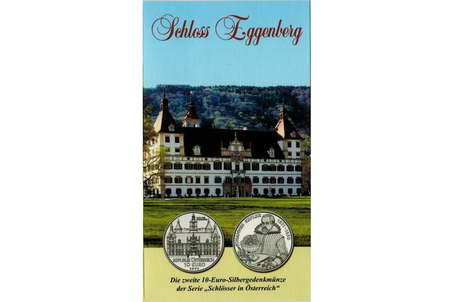 10 Euro 2002 "Schloss Eggenberg" hdgh. im Blister