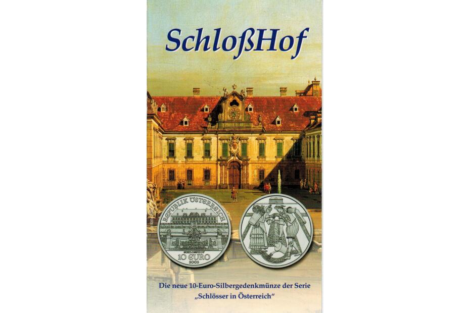 10 Euro 2003 "Schloss Hof" hdgh. im Blister