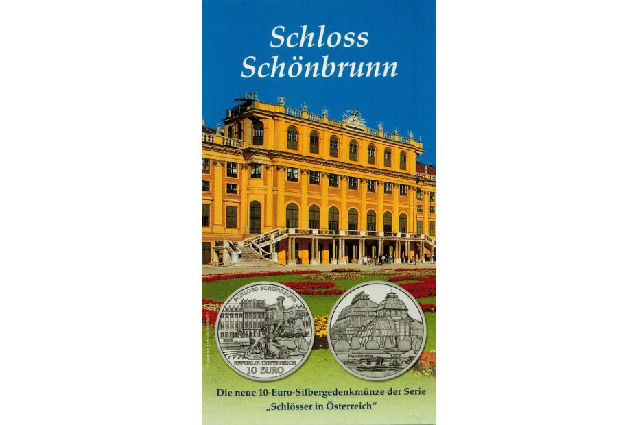 10 Euro 2003 "Schloss Schönbrunn" hdgh. im Blister