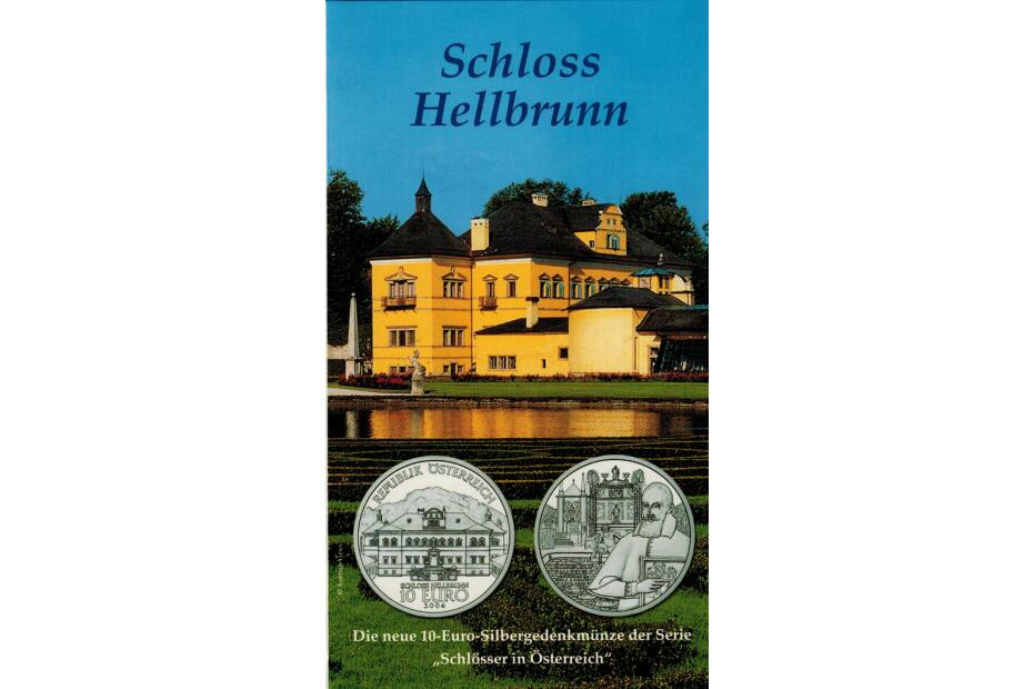10 Euro 2004 "Schloss Hellbrunn" hdgh. im Blister