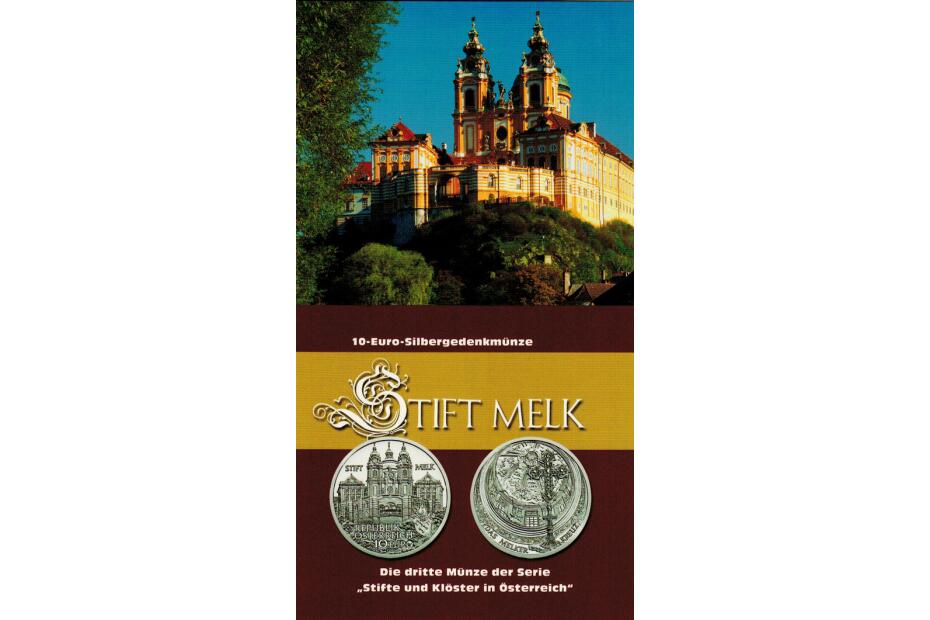 10 Euro 2007 "Stift Melk" hdgh. im Blister