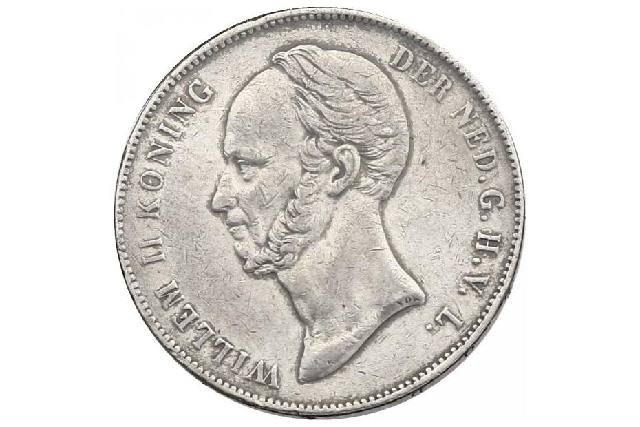2 1/2 Gulden 1847 KM.69  ss