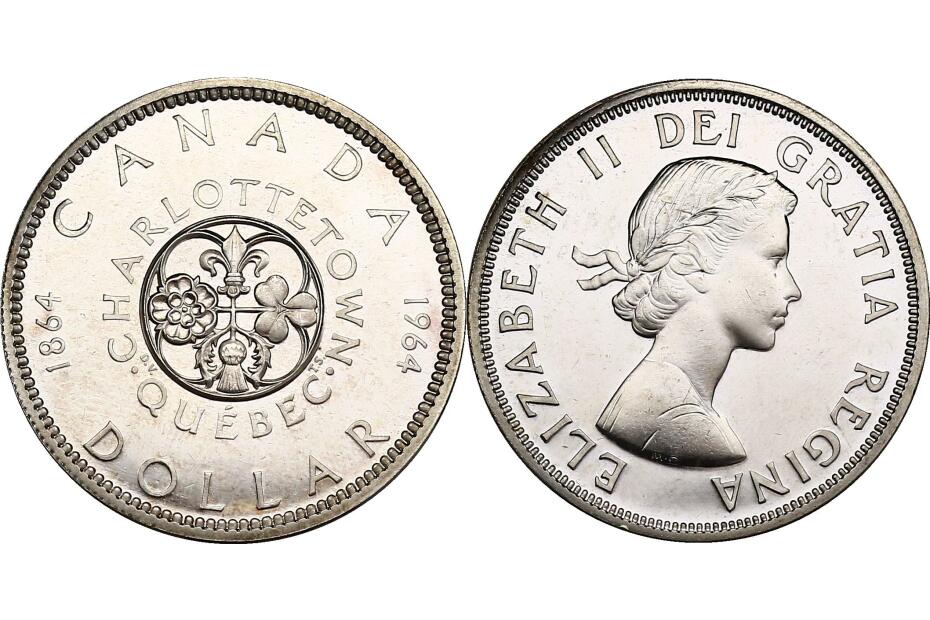Dollar 1964 “Quebec“ KM.58 f.stgl.