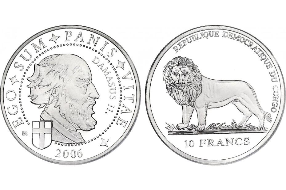 10 Francs 2006 "Damasus II."  KM.-- pp