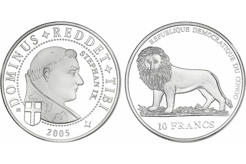 10 Francs 2005 "Stephan IX."  KM.-- pp