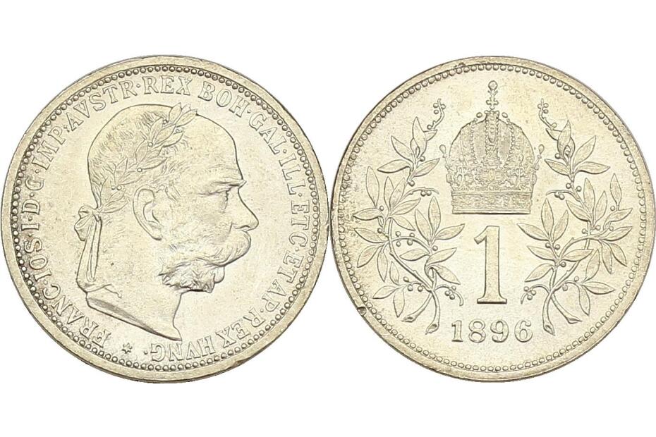 Krone 1896  J.376/Fr.1970  stgl.  R