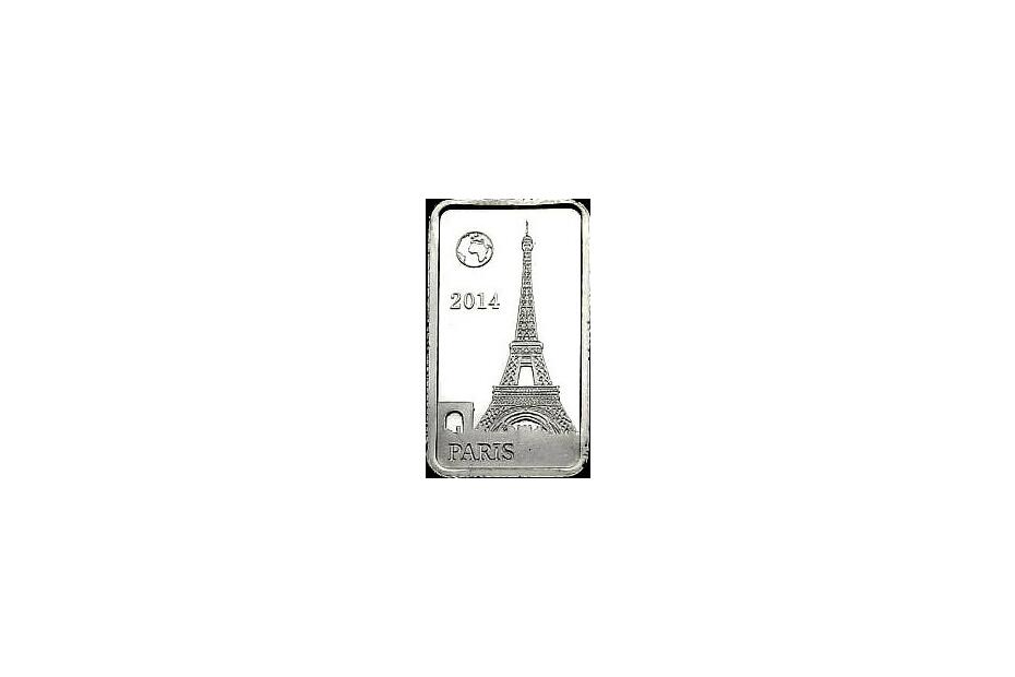 1/2 Dollar 2014 "Paris: Eifelturm"