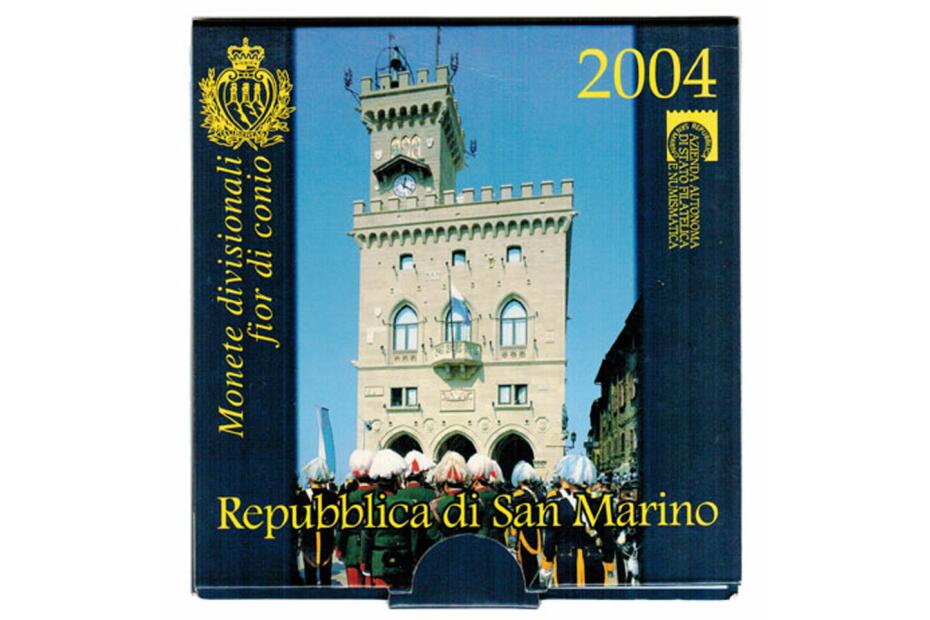 Kursmünzensatz 2004 (Cent - 2 Euro+ 5 Euro)