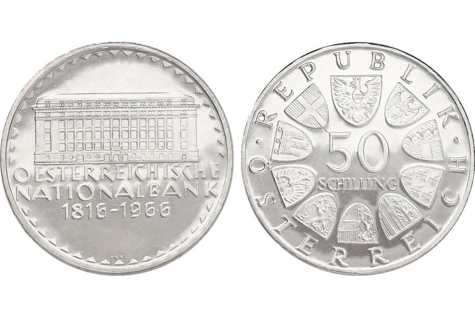 50 Schilling 1966  Nationalbank  pp