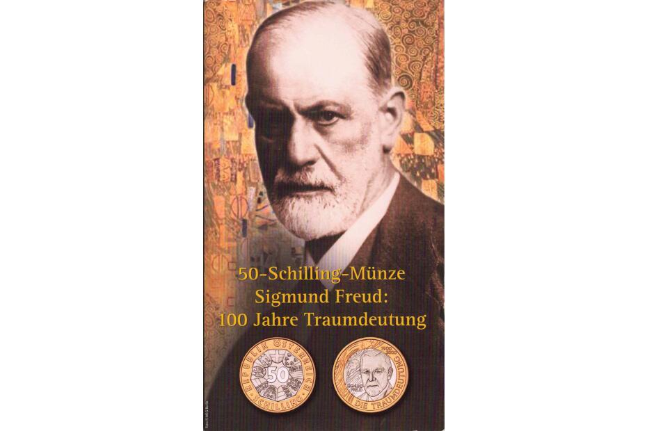 50 Schilling 2000  Sigmund Freud   Blister