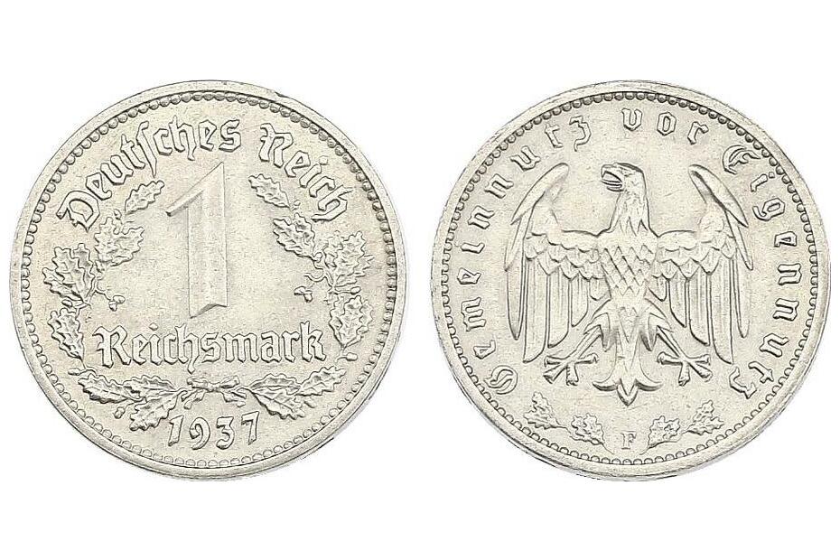 Reichsmark 1937 F   J.354  f.stgl.