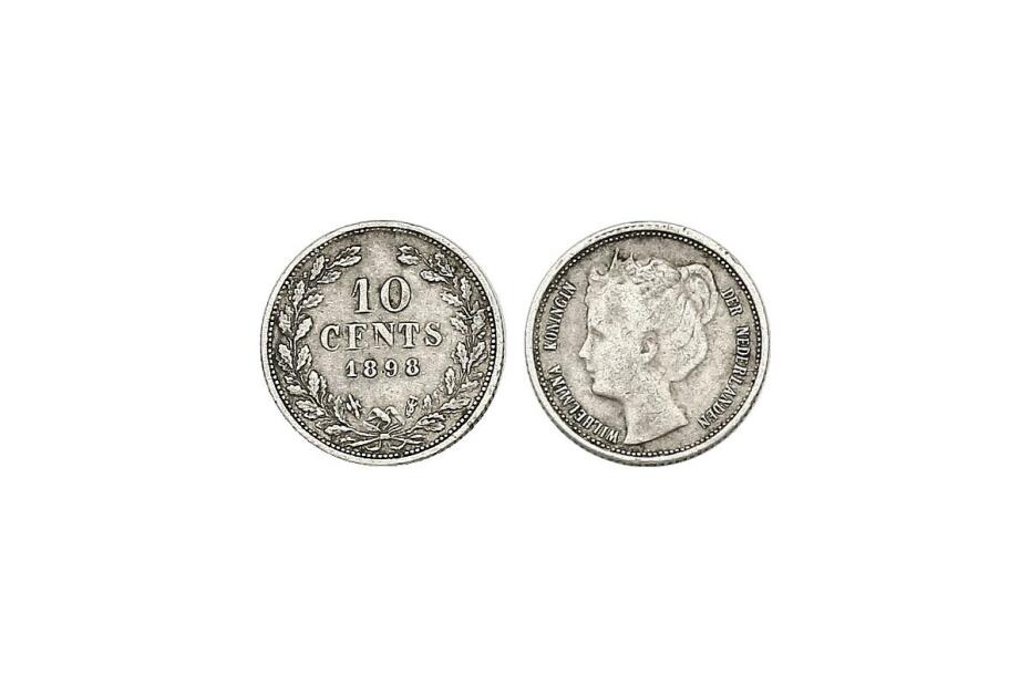 10 Cents 1898 KM.119  ss