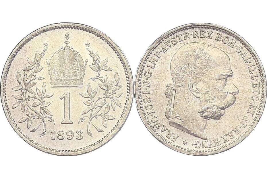 Krone 1893 J.376/FR.1966  stgl.