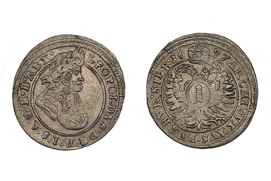Kreuzer 1697 Oppeln Her.1796  vz