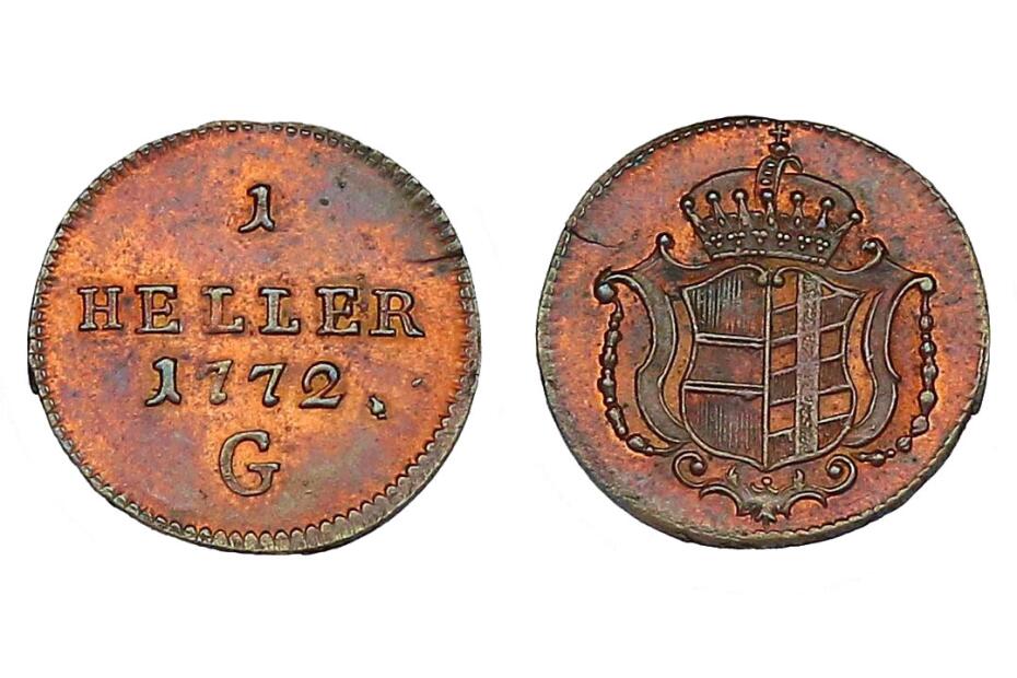 Heller 1772 G Günzburg Her.1664  stgl.