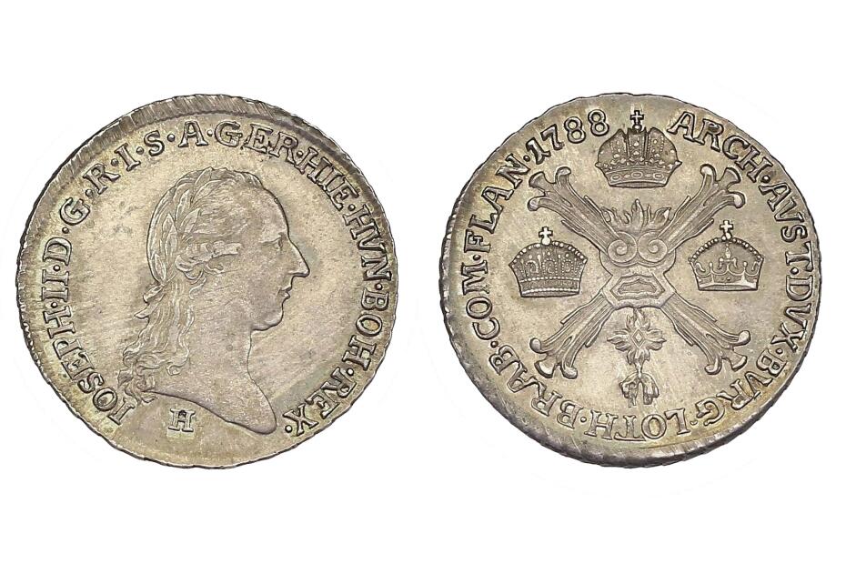 1/4 Kronentaler 1788 H Her.211  f.stgl.