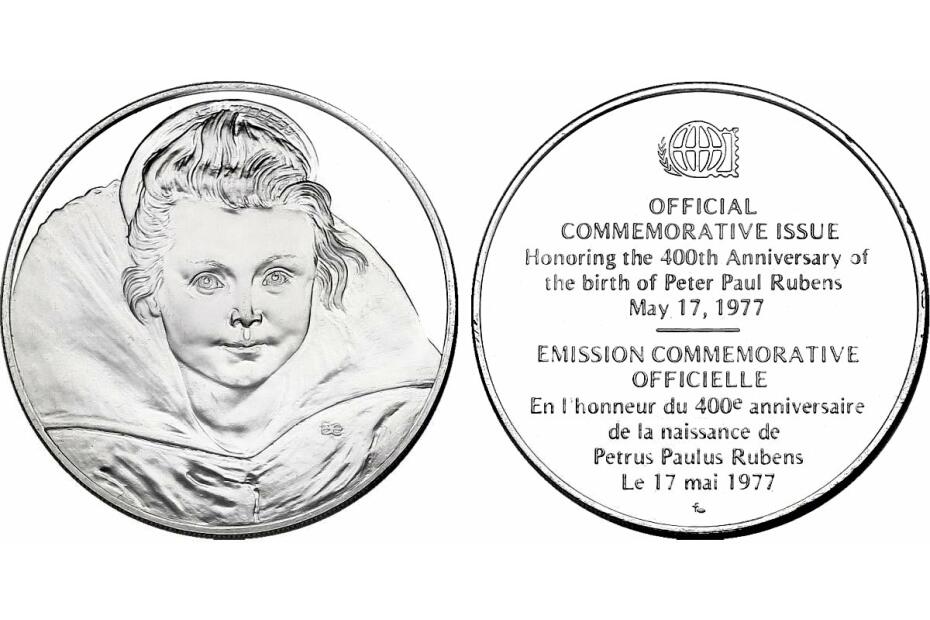 Ag-Medaille "Peter Paul Rubens" pp