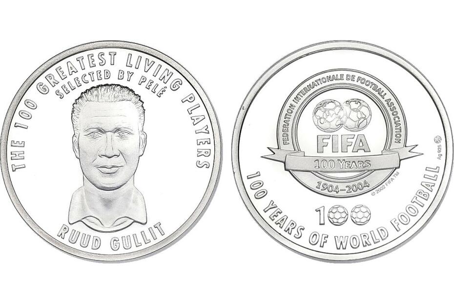 Ag-Medaille 2004 "Niederlande: Ruud Gullit" pp