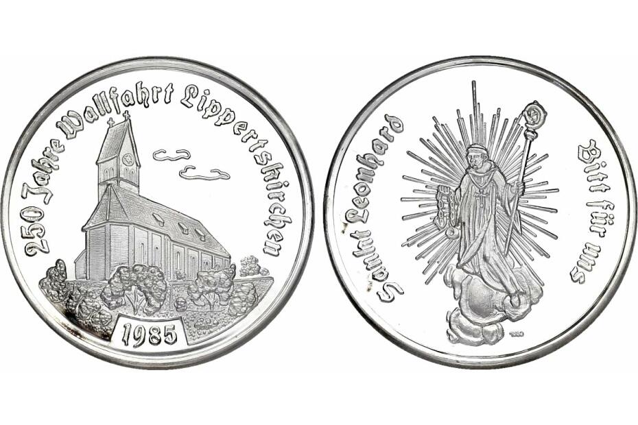 Ag-Medaille 1985 "250 Jahre Wallfahrt Lippertskirchen" pp