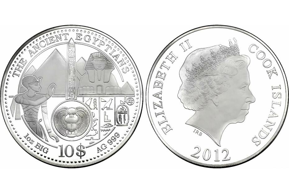 10 Dollar 2012 "Ancient Egyptians" pp