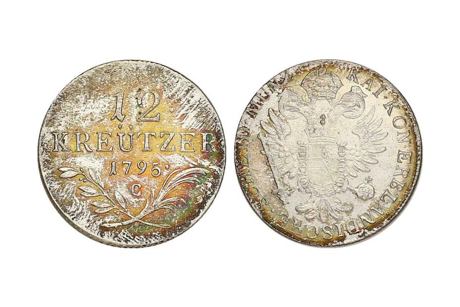 12 Kreuzer 1795 C Her.828  vz-stgl.