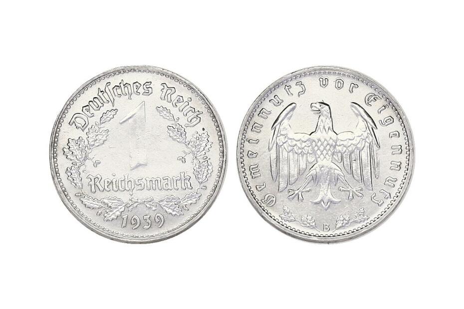 Reichsmark 1939 B J.354  stgl.