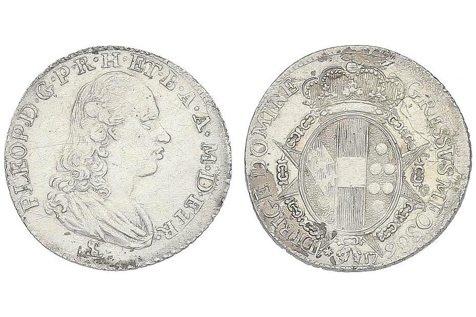 Leopold II. (1790 - 1792) Paolo 1790 S-L feine Kratzer, vz+