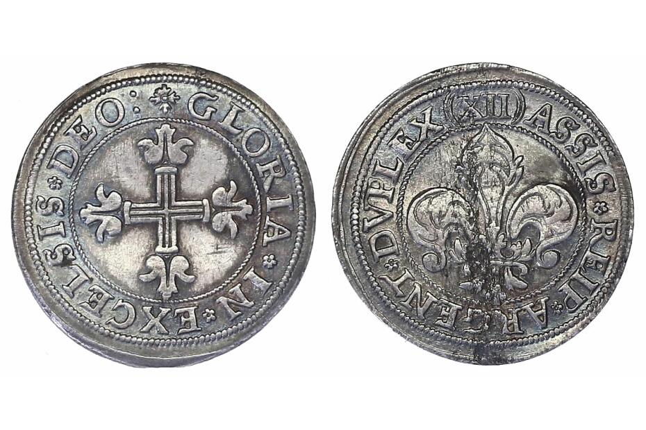 XII Kreuzer = 1 Assis o.J. (1623) Fb.473  vz