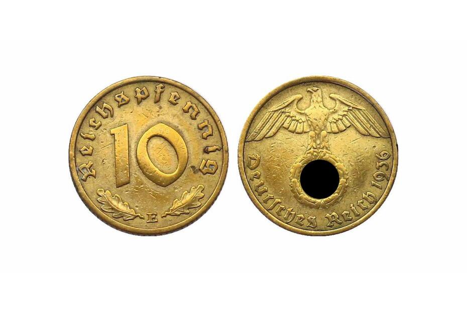 10 Reichspfennig 1936 E  J.364  ss, R