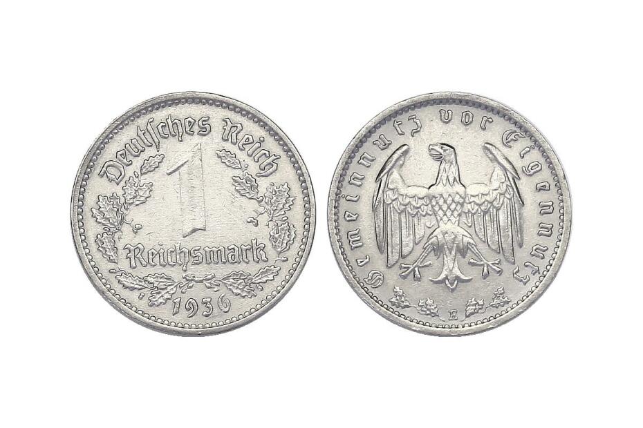 Reichsmark 1936 E  J.354  vz