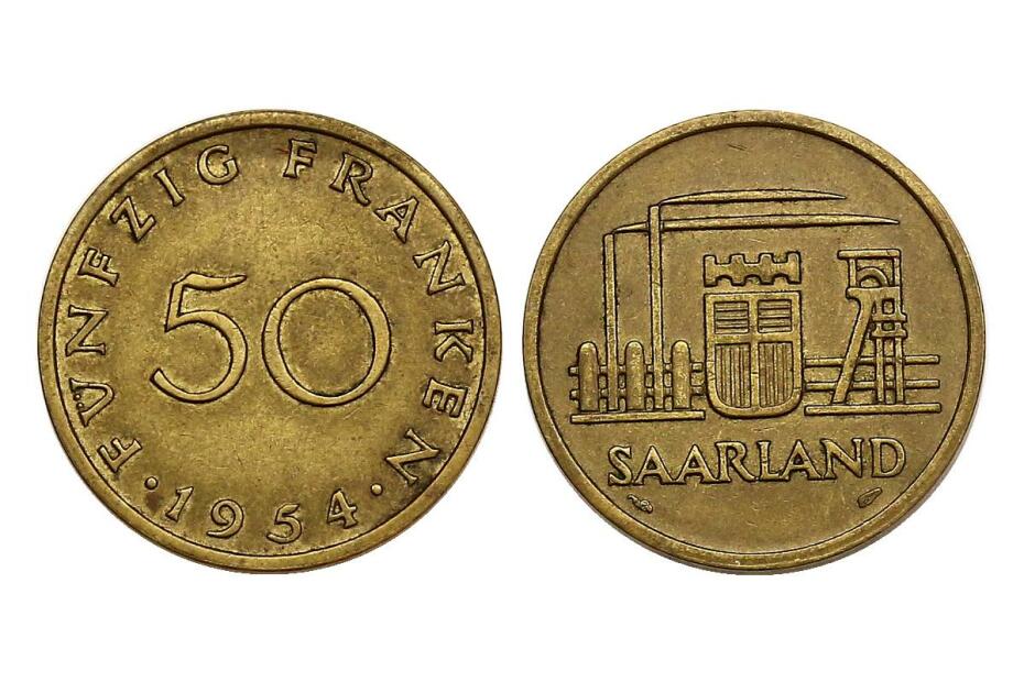 50 Franken 1954  J.N803  vz   