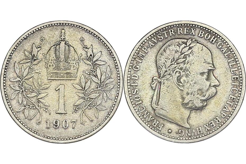 Krone 1907  J.376/Fr.1980  ss  R